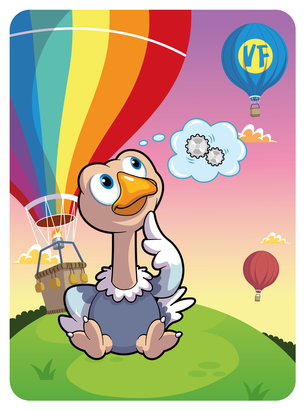 Gary Vaynerchuk - VeeFriends Series 2 - Organized Ostrich #48852 - NFT # 48852