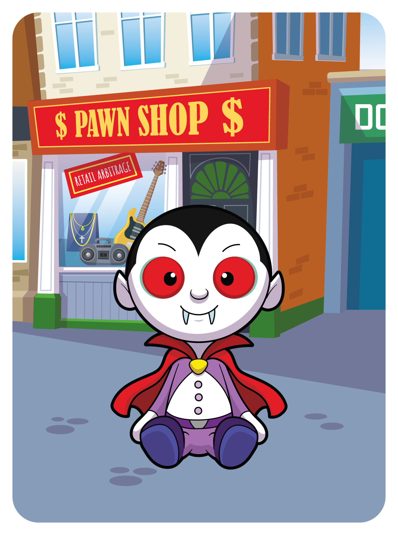 Gary Vaynerchuk - VeeFriends Series 2 - Vibe'n Vampire #48898 - NFT # 48898