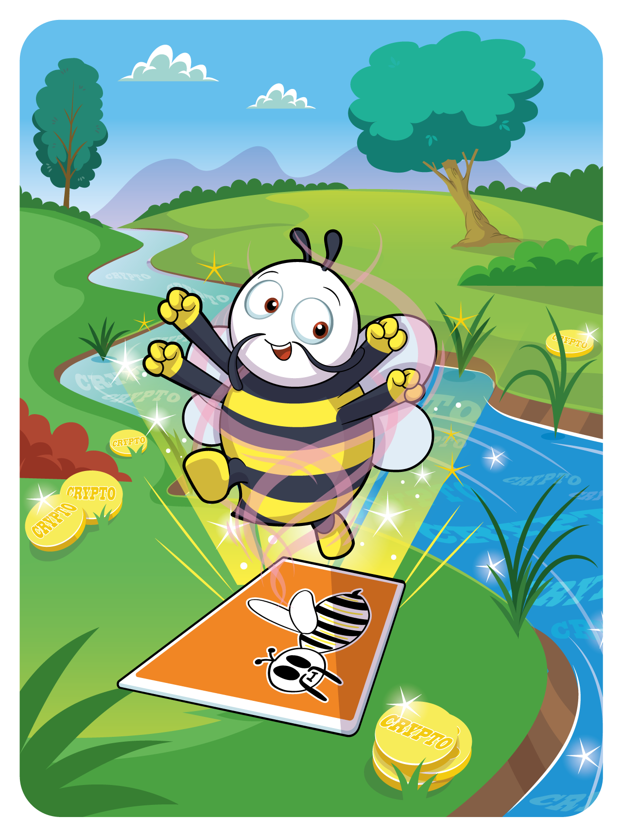 Gary Vaynerchuk - VeeFriends Series 2 - Honest Honey Bee #4890 - NFT # 4890