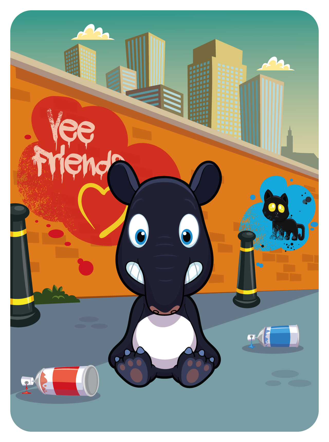 Gary Vaynerchuk - VeeFriends Series 2 - Tasteful Malayan Tapir #48913 - NFT # 48913
