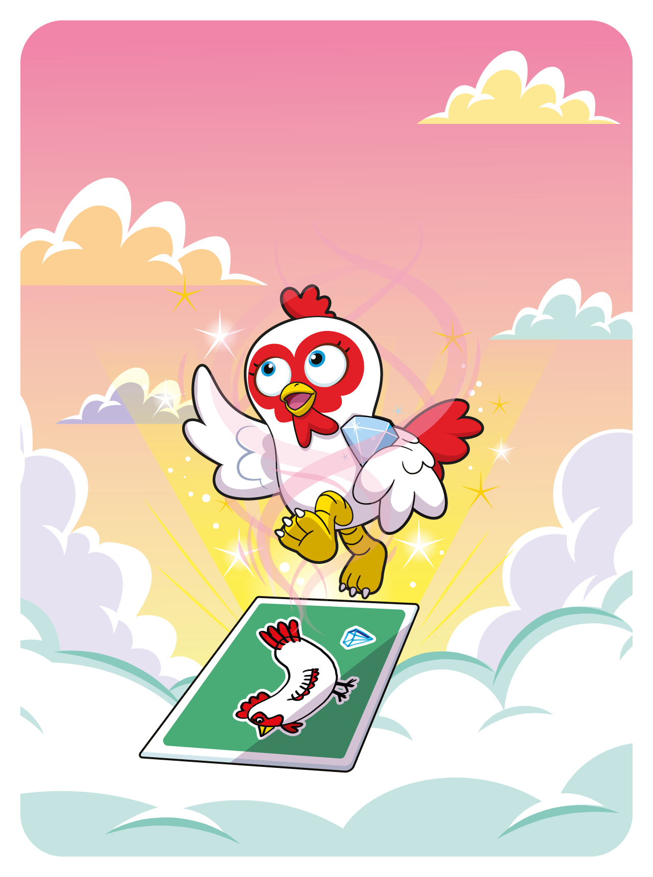 Gary Vaynerchuk - VeeFriends Series 2 - "Diamond Hands" Hen #49 - NFT # 49