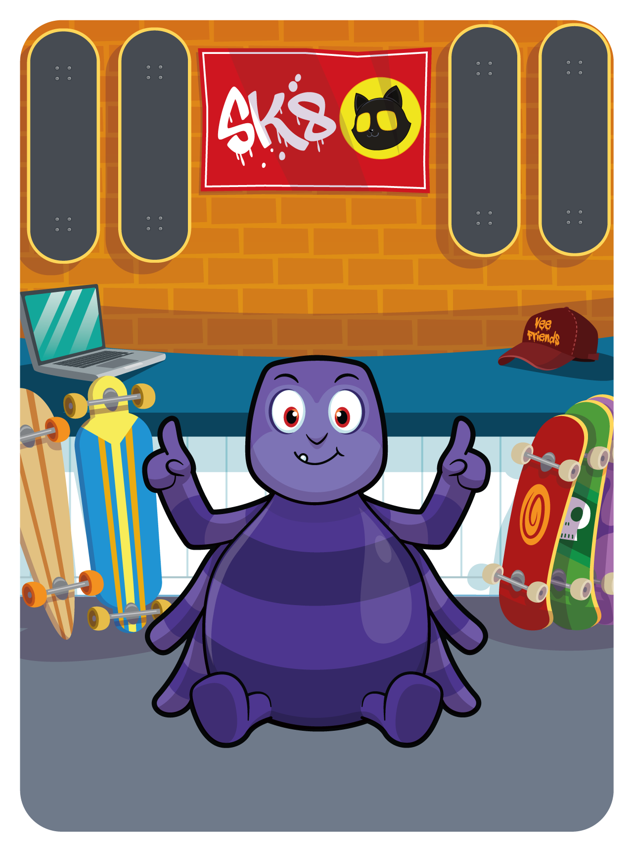 Gary Vaynerchuk - VeeFriends Series 2 - "Turnt" Tick #49062 - NFT # 49062