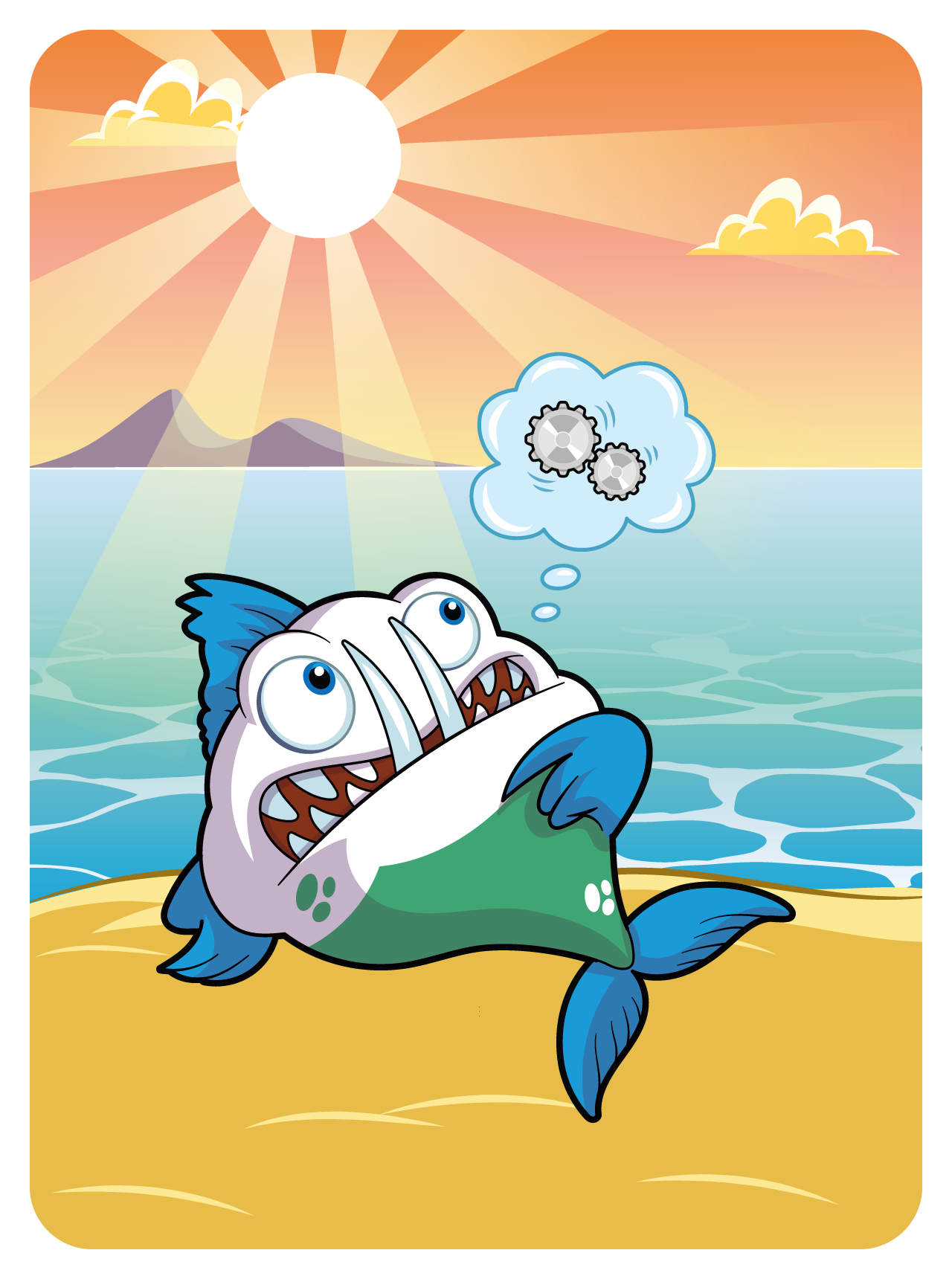 Gary Vaynerchuk - VeeFriends Series 2 - Proactive Piranha #49177 - NFT # 49177