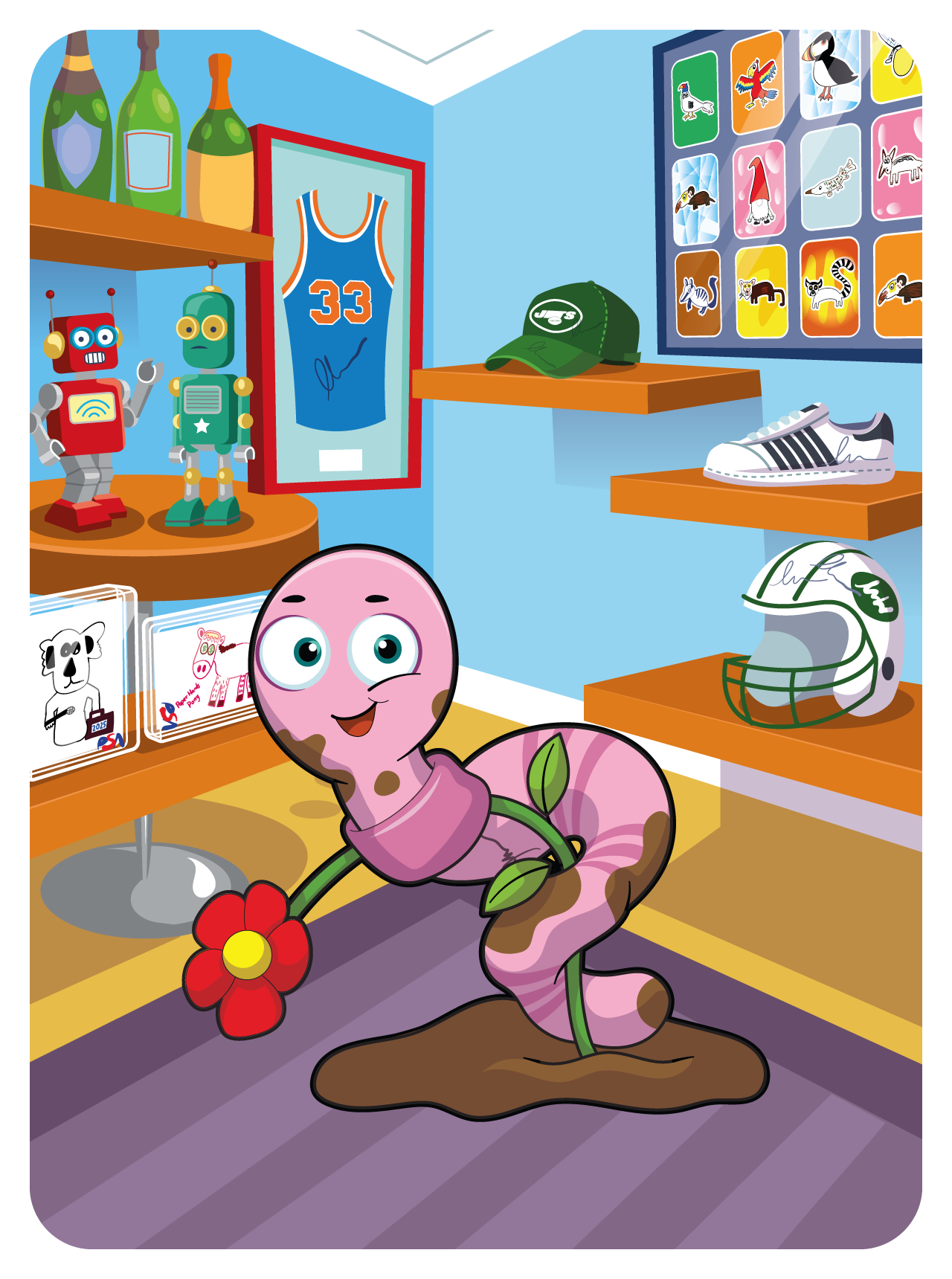 Gary Vaynerchuk - VeeFriends Series 2 - Tough To Beat A Worm From The Dirt! #49193 - NFT # 49193