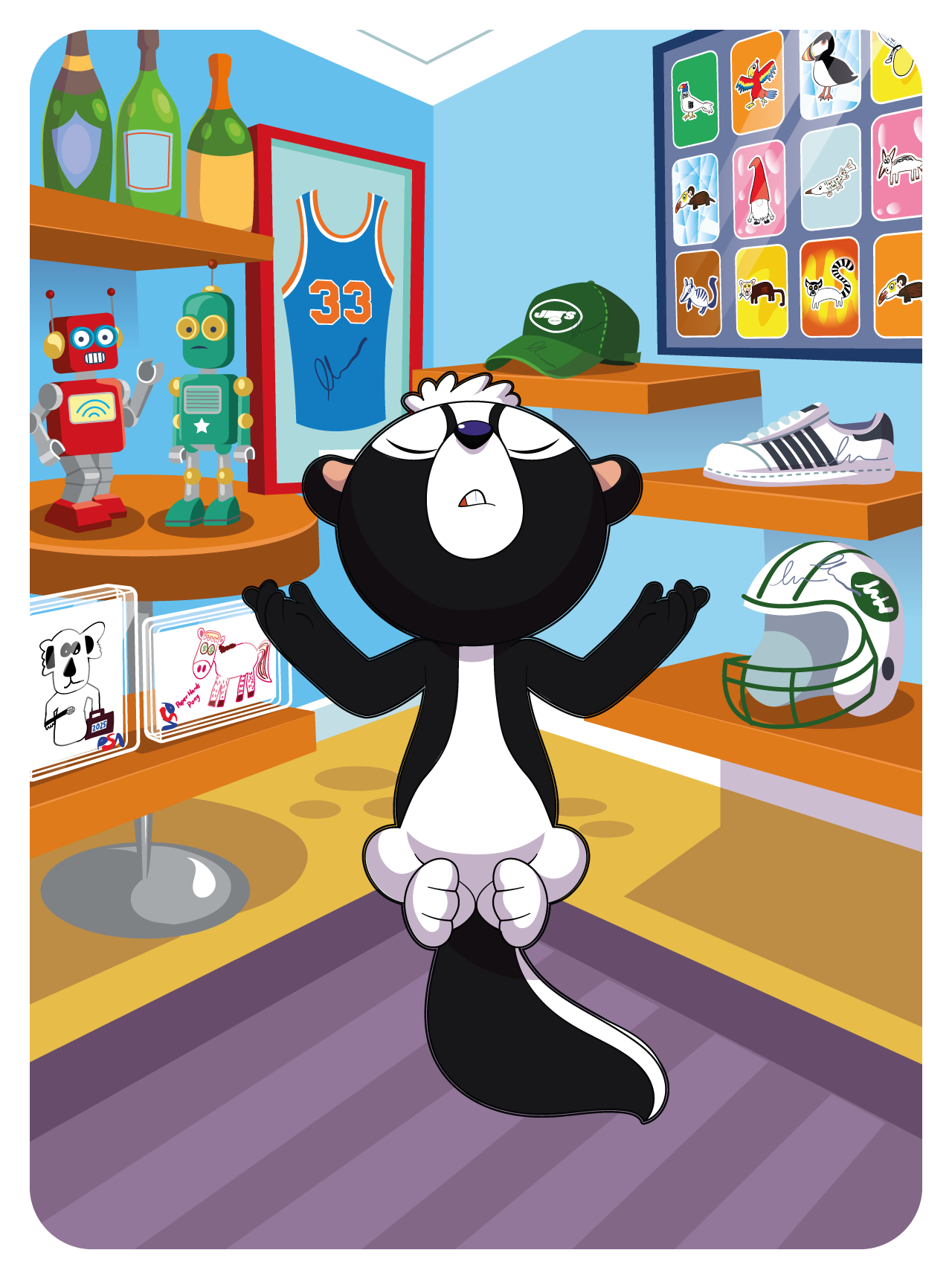 Gary Vaynerchuk - VeeFriends Series 2 - Sincere Skunk #49371 - NFT # 49371