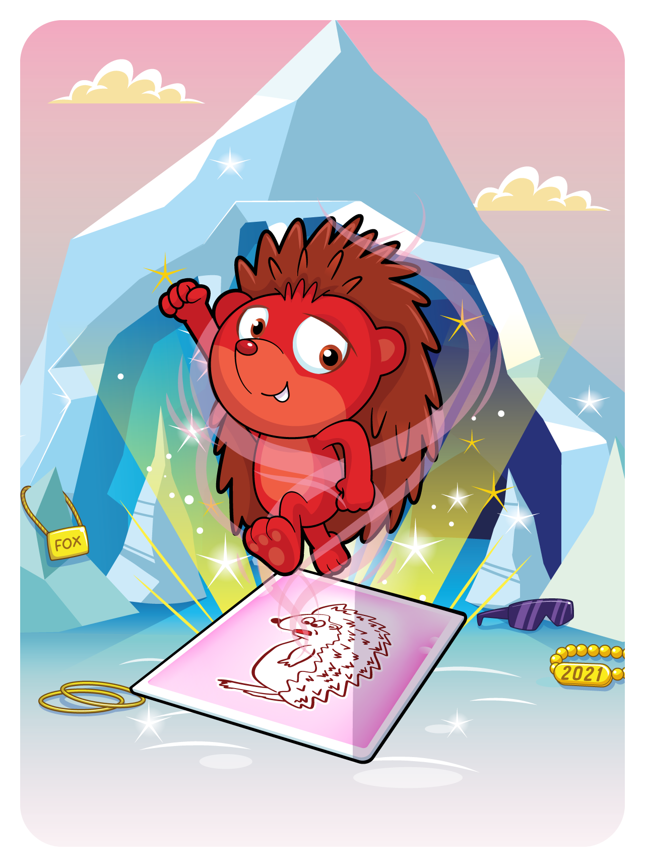 Gary Vaynerchuk - VeeFriends Series 2 - Humble Hedgehog #4942 - NFT # 4942