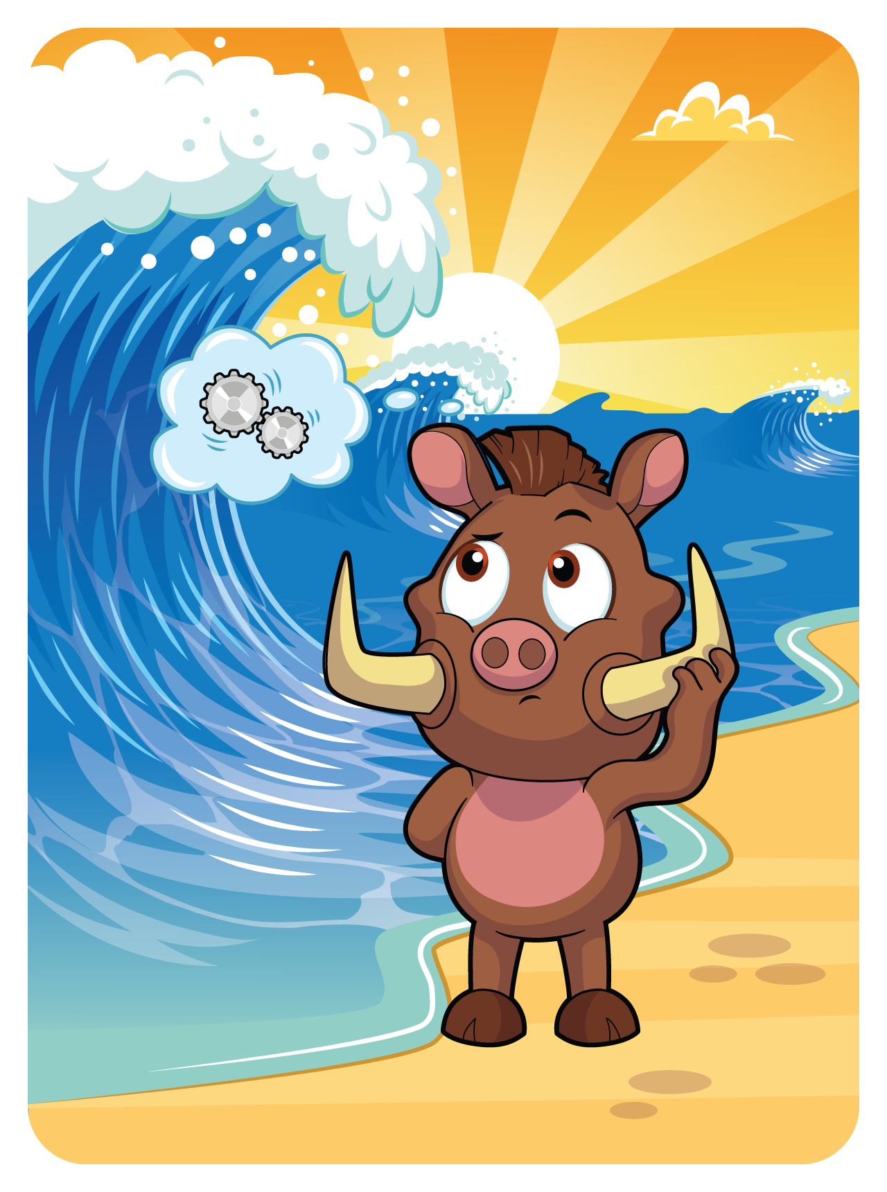 Gary Vaynerchuk - VeeFriends Series 2 - Well-Rounded Warthog #49439 - NFT # 49439