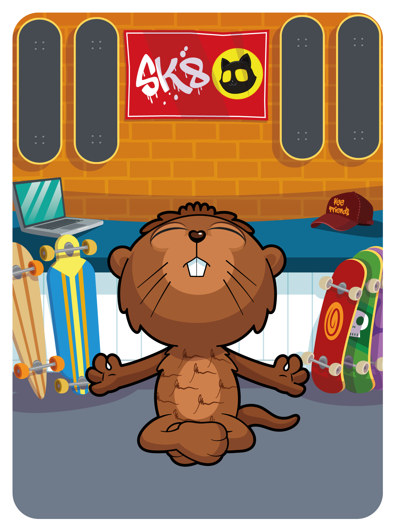 Gary Vaynerchuk - VeeFriends Series 2 - Gifted Gopher #49597 - NFT # 49597