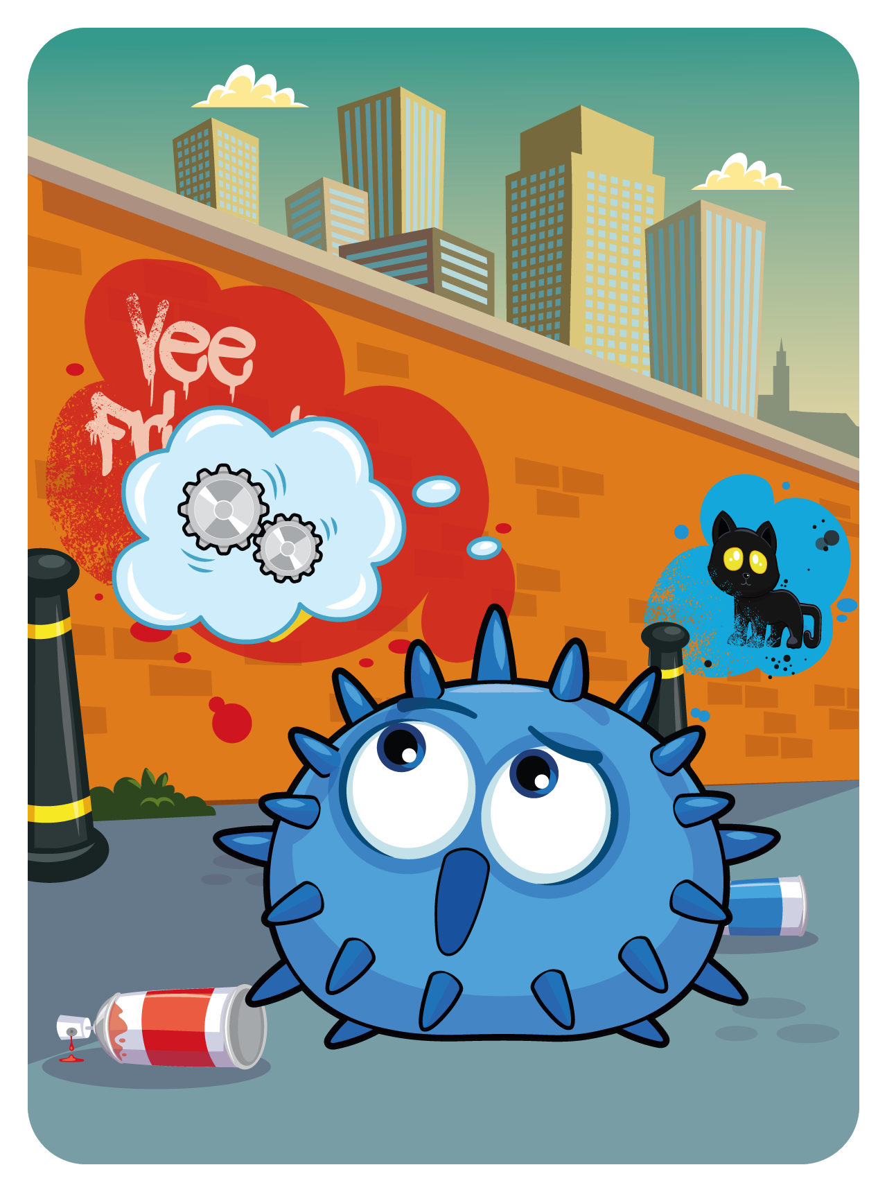 Gary Vaynerchuk - VeeFriends Series 2 - Unwavering Urchin #49614 - NFT # 49614