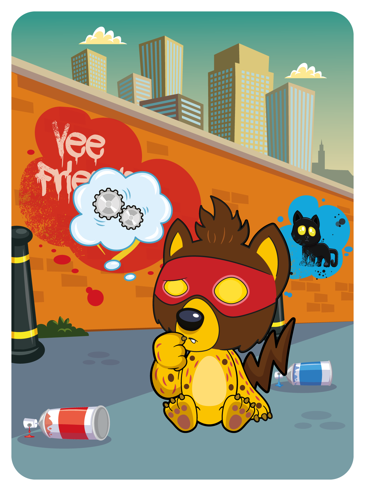 Gary Vaynerchuk - VeeFriends Series 2 - Hodl Hyena #49703 - NFT # 49703