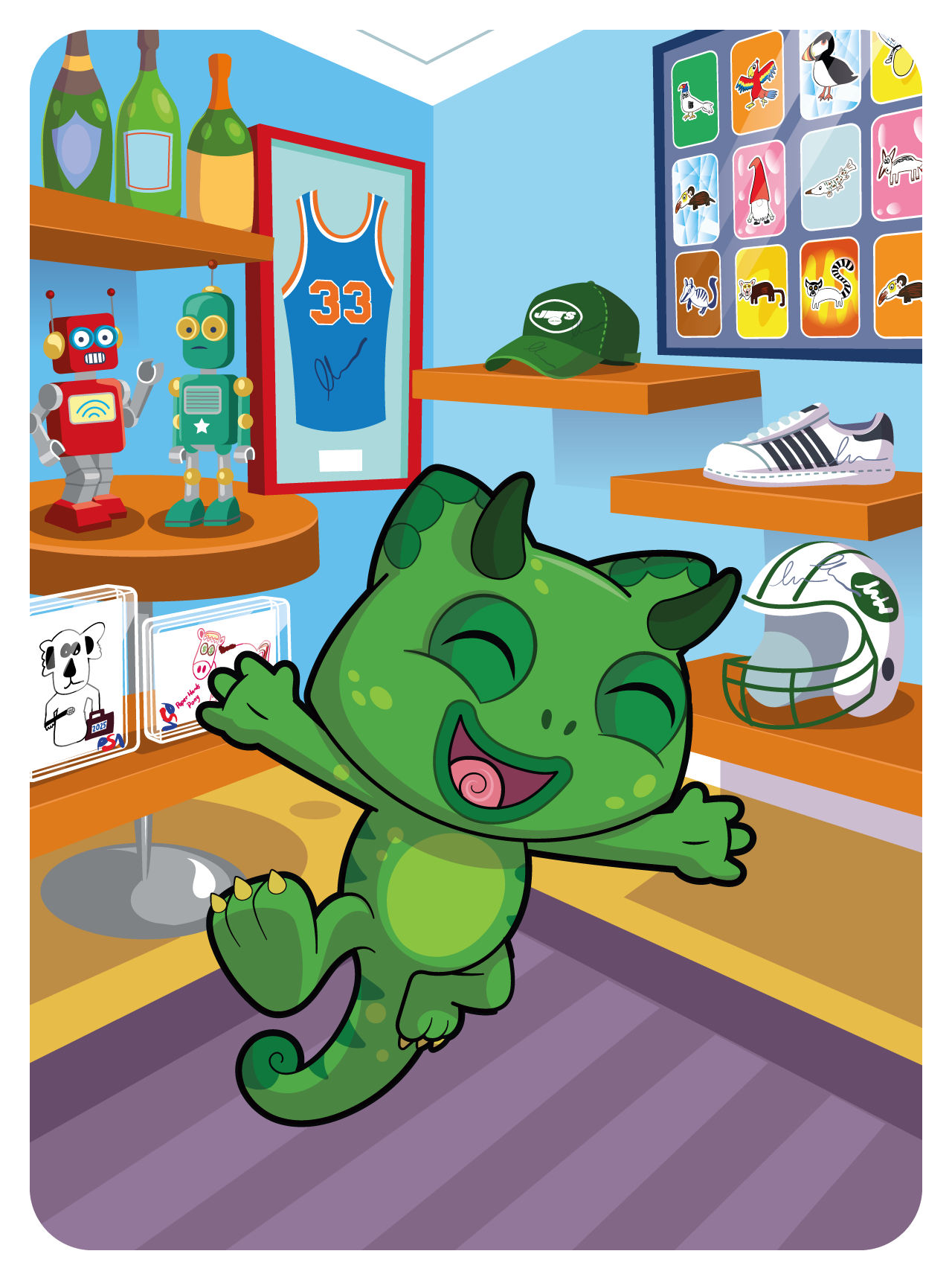 Gary Vaynerchuk - VeeFriends Series 2 - Charismatic Chameleon #49787 - NFT # 49787