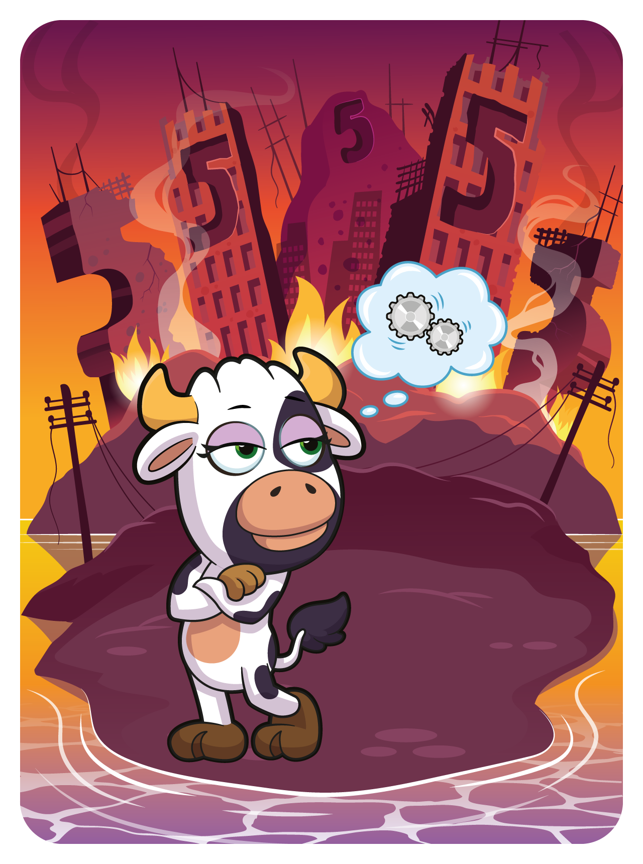 Gary Vaynerchuk - VeeFriends Series 2 - Common Sense Cow #49792 - NFT # 49792