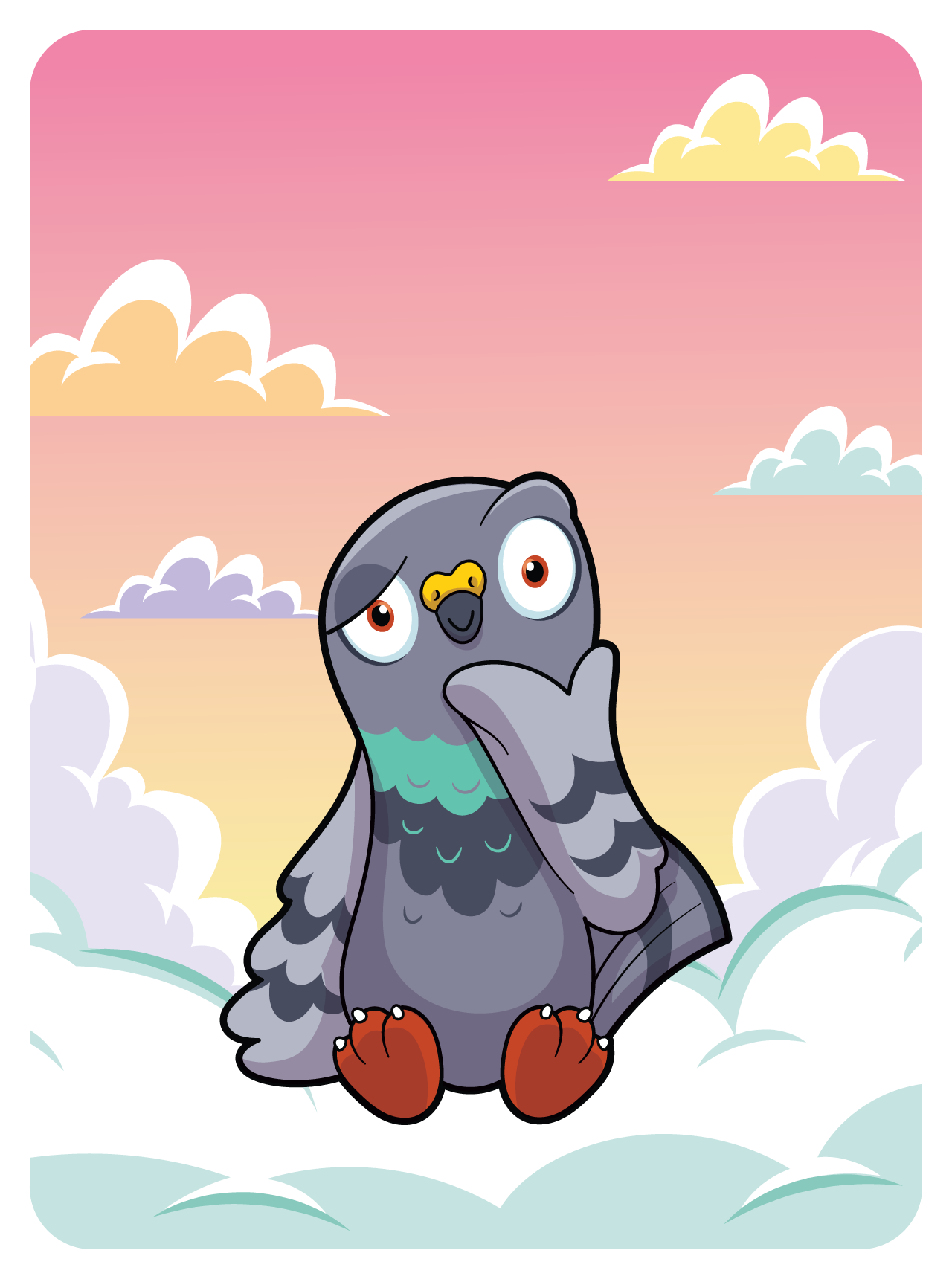 Gary Vaynerchuk - VeeFriends Series 2 - Perspective Pigeon #49795 - NFT # 49795