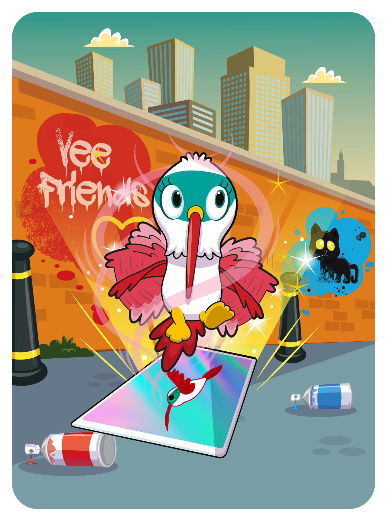 Gary Vaynerchuk - VeeFriends Series 2 - Humble Hummingbird #4985 - NFT # 4985