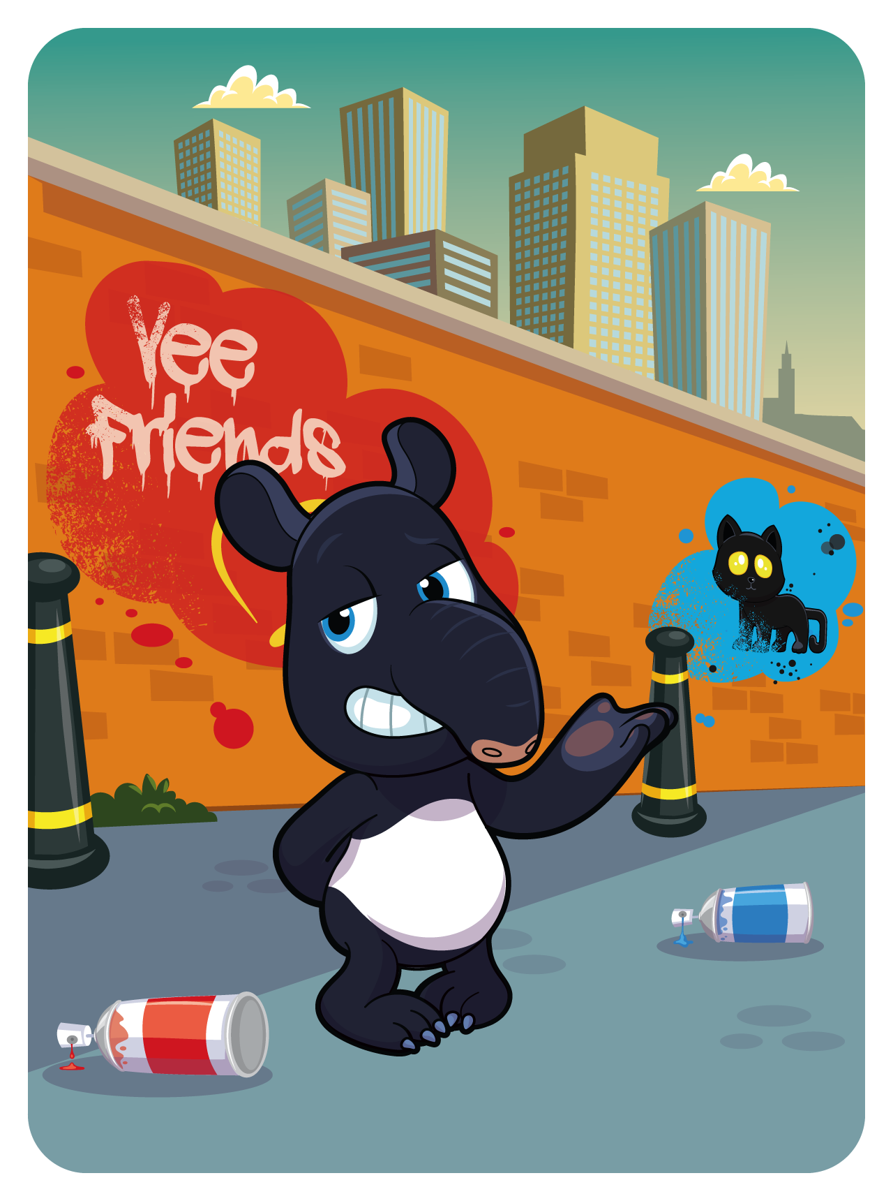 Gary Vaynerchuk - VeeFriends Series 2 - Tasteful Malayan Tapir #49938 - NFT # 49938