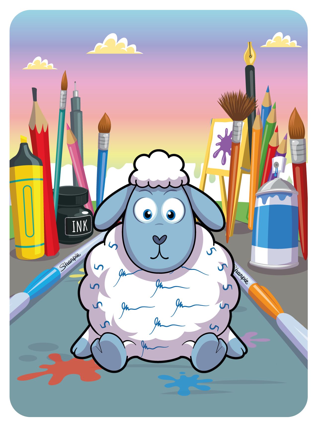 Gary Vaynerchuk - VeeFriends Series 2 - Lit Lamb #50024 - NFT # 50024