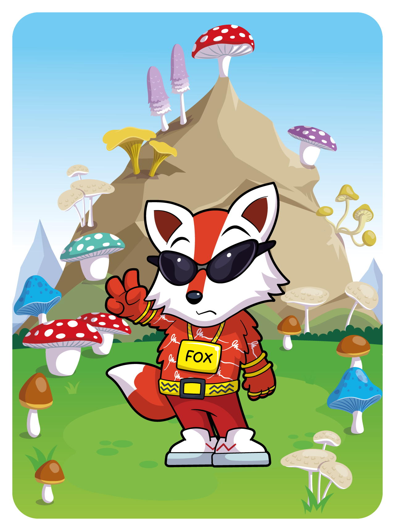 Gary Vaynerchuk - VeeFriends Series 2 - Flex'n Fox #50032 - NFT # 50032