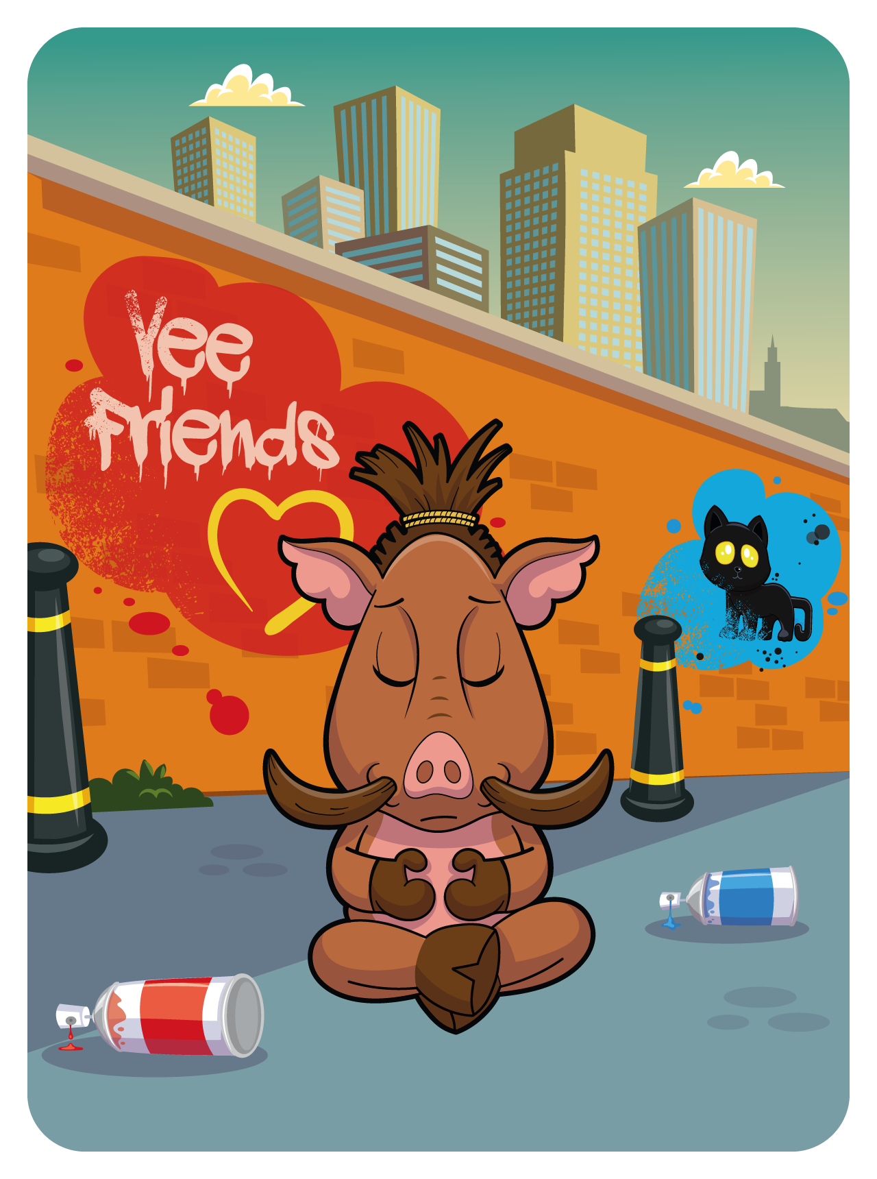 Gary Vaynerchuk - VeeFriends Series 2 - Wily Wild Boar #50089 - NFT # 50089