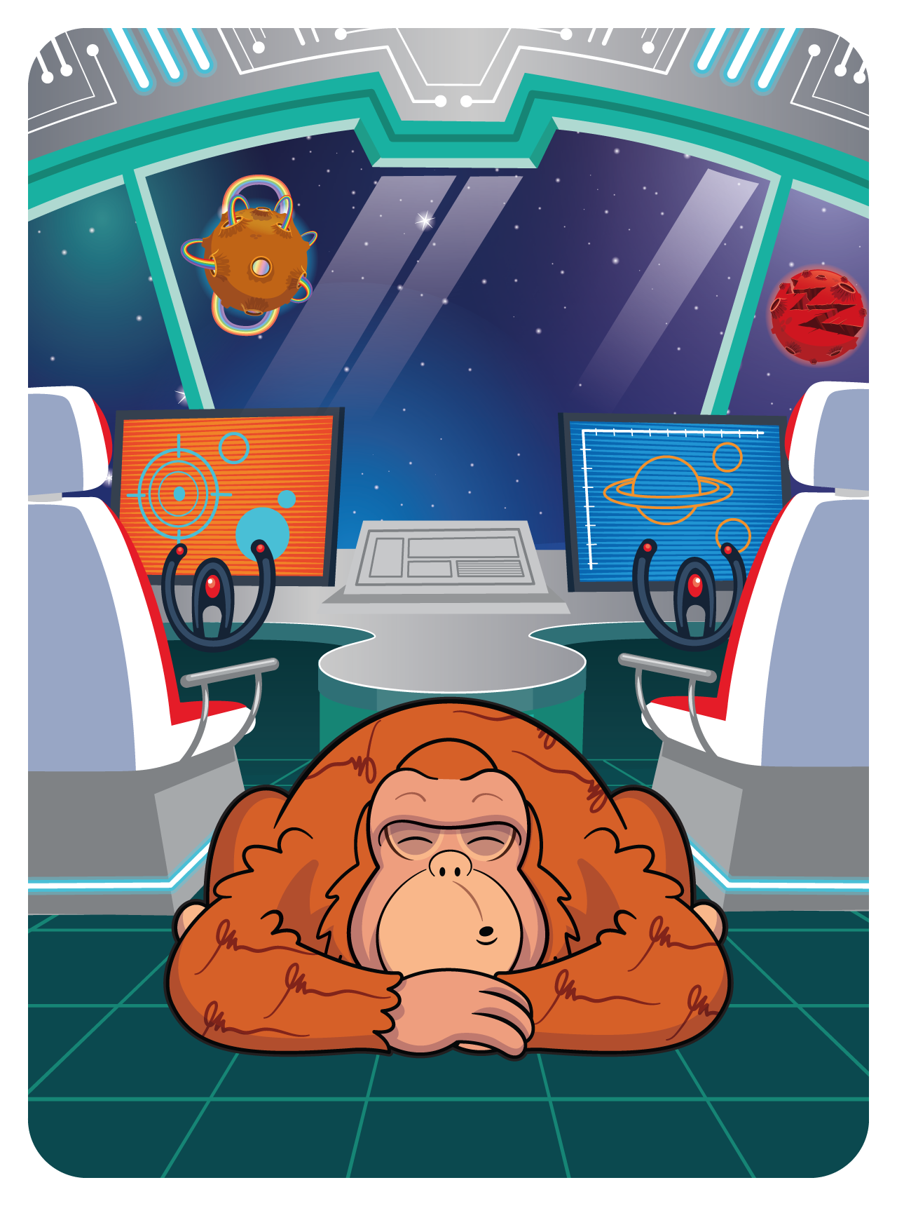 Gary Vaynerchuk - VeeFriends Series 2 - Offense Oriented Orangutan #50182 - NFT # 50182