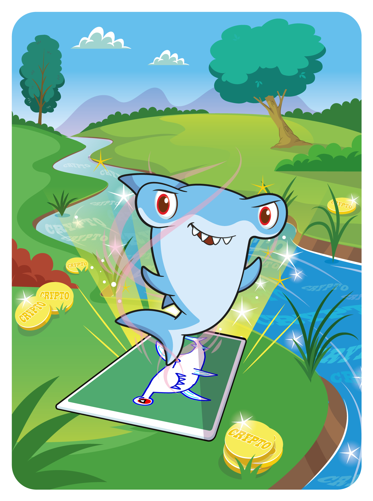 Gary Vaynerchuk - VeeFriends Series 2 - Hungry Hammerhead #5021 - NFT # 5021