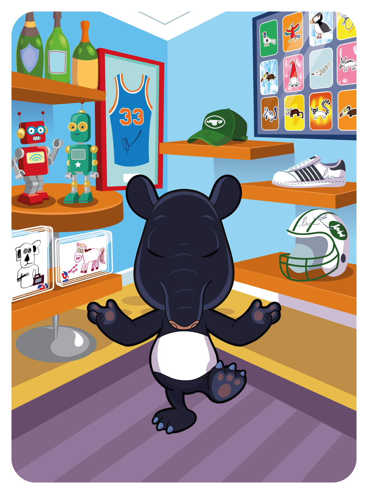 Gary Vaynerchuk - VeeFriends Series 2 - Tasteful Malayan Tapir #50214 - NFT # 50214