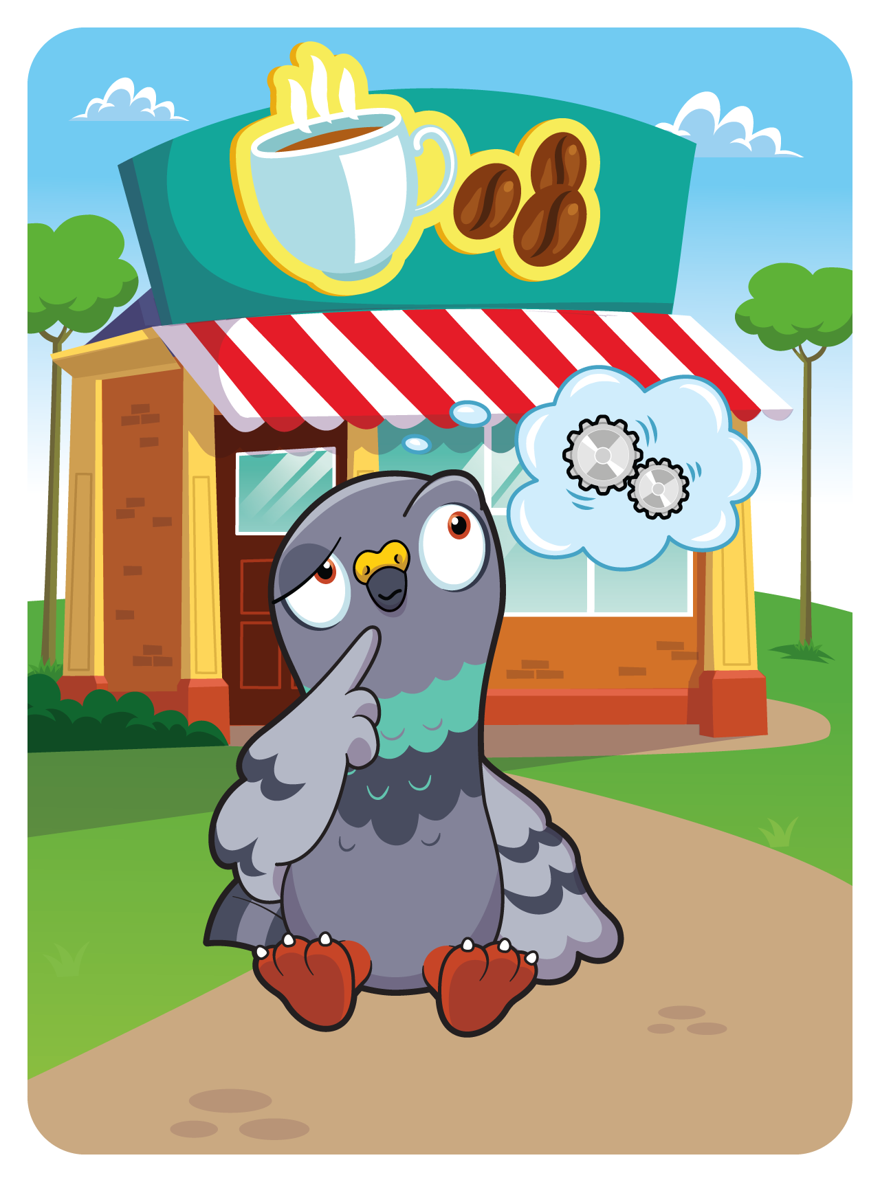 Gary Vaynerchuk - VeeFriends Series 2 - Perspective Pigeon #50291 - NFT # 50291