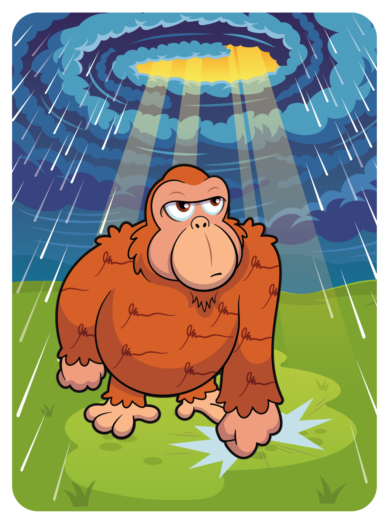 Offense Oriented Orangutan #50444