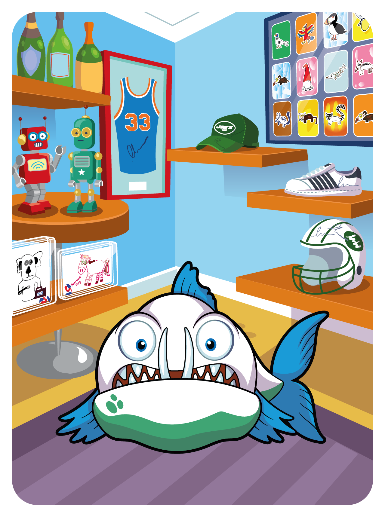 Gary Vaynerchuk - VeeFriends Series 2 - Proactive Piranha #50537 - NFT # 50537