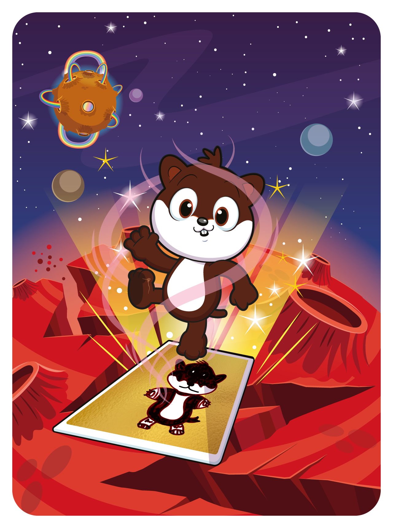 Gary Vaynerchuk - VeeFriends Series 2 - Hustling Hamster #5058 - NFT # 5058