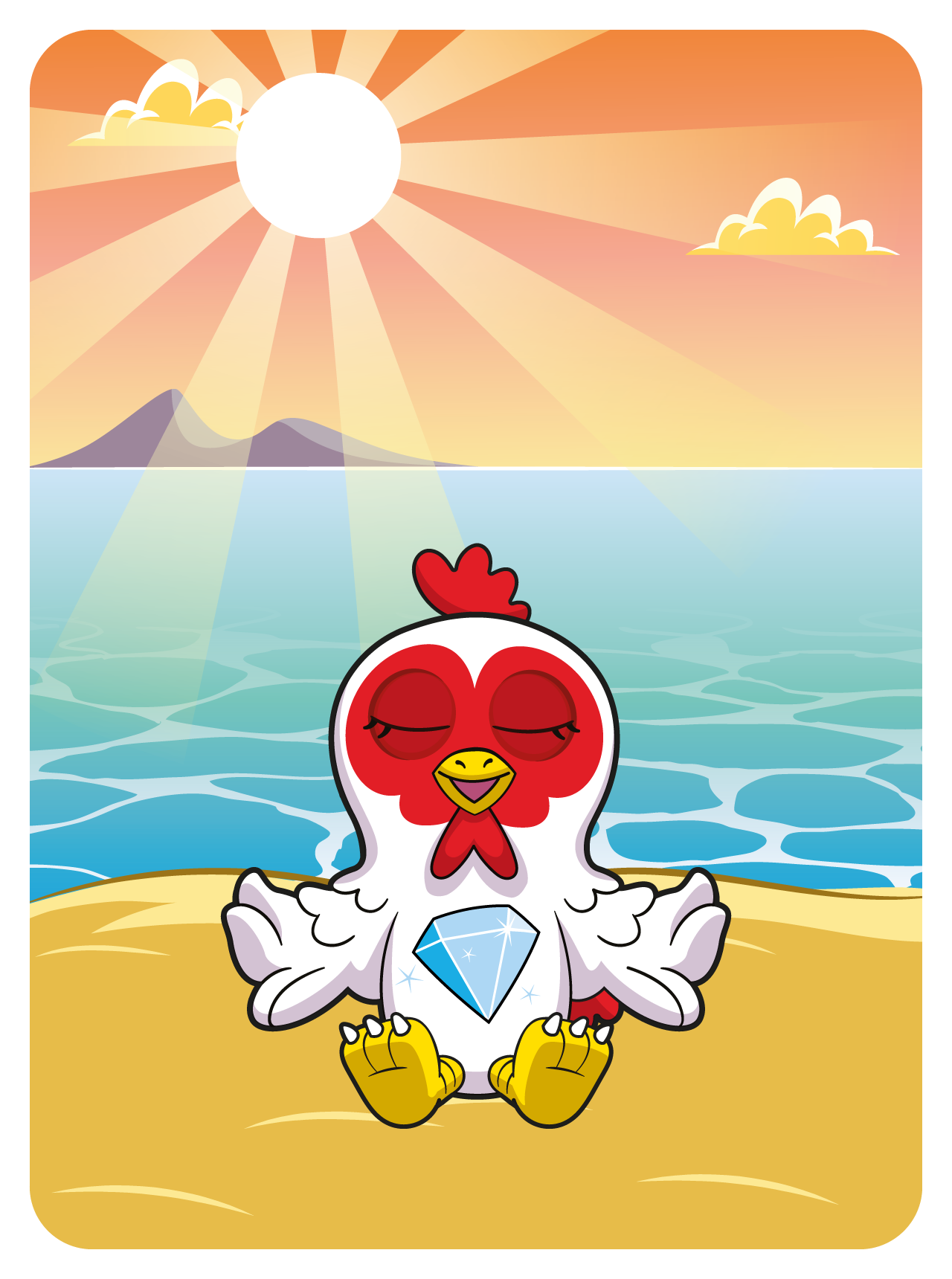 Gary Vaynerchuk - VeeFriends Series 2 - "Diamond Hands" Hen #50717 - NFT # 50717