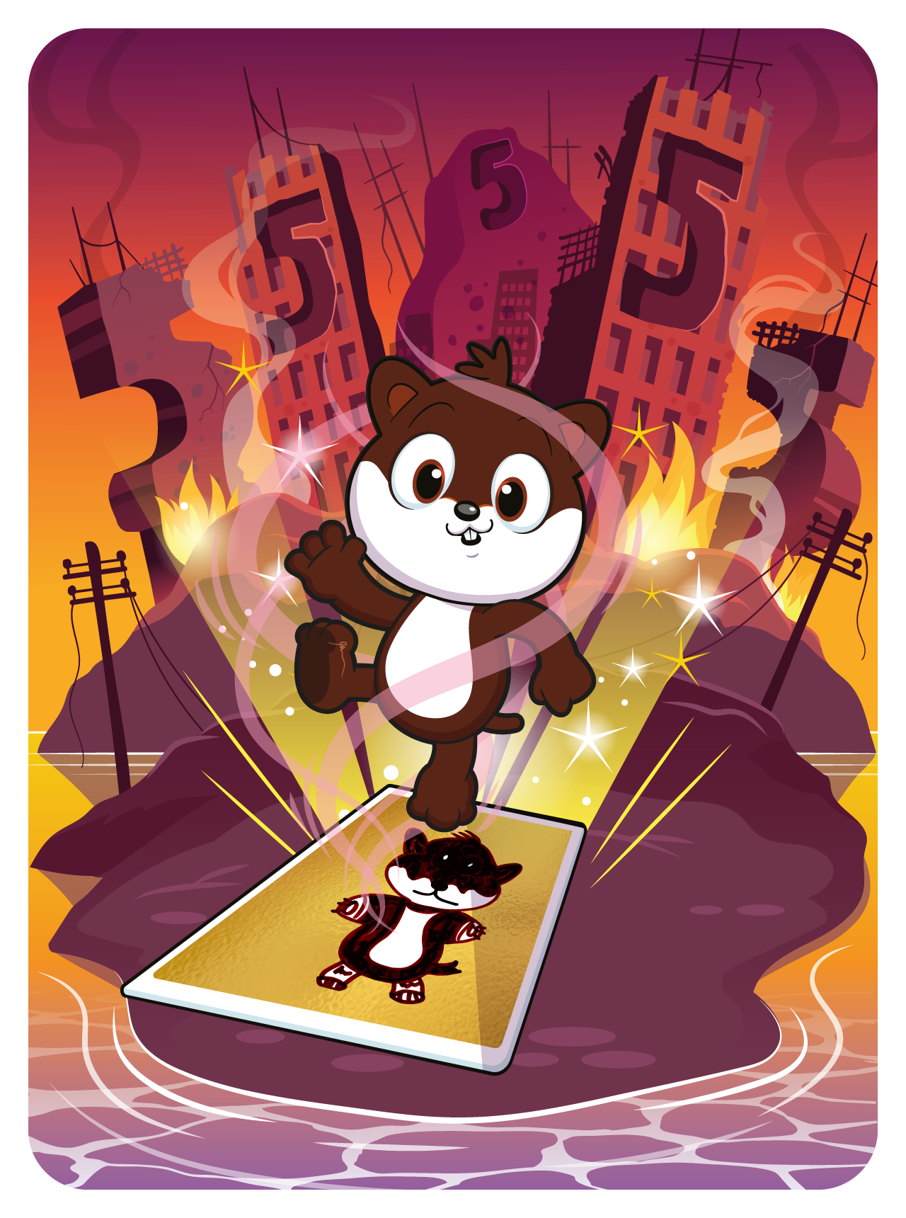 Gary Vaynerchuk - VeeFriends Series 2 - Hustling Hamster #5072 - NFT # 5072