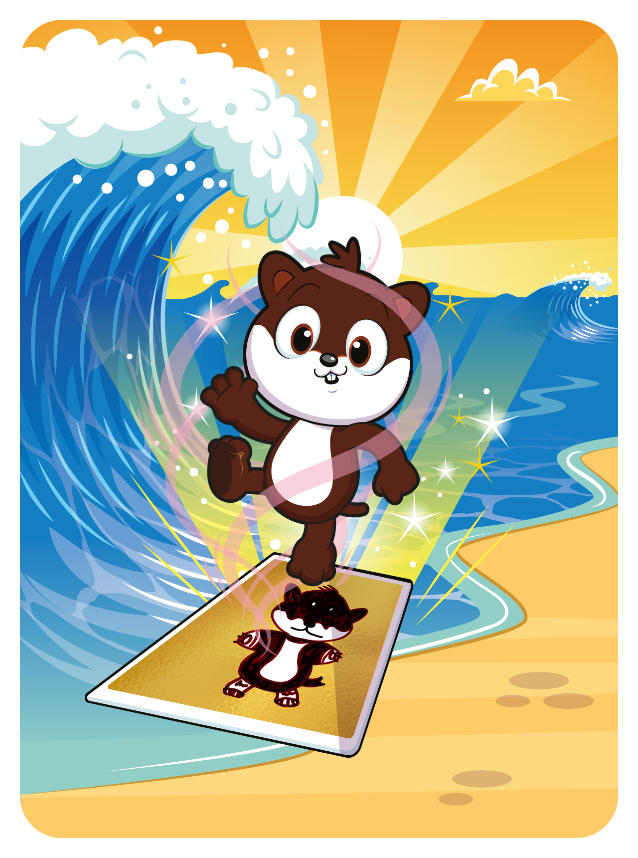 Gary Vaynerchuk - VeeFriends Series 2 - Hustling Hamster #5076 - NFT # 5076