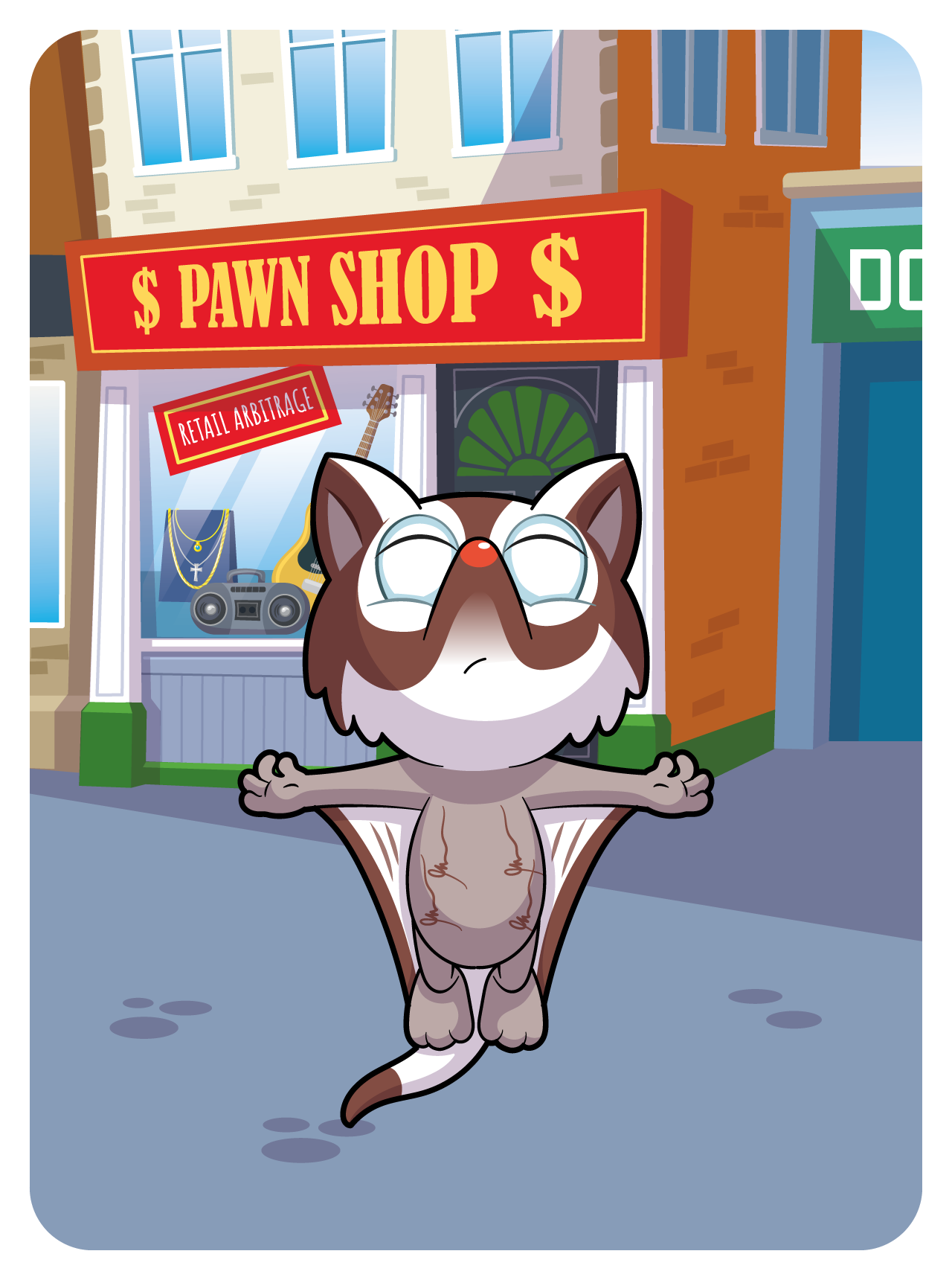 Gary Vaynerchuk - VeeFriends Series 2 - Gleeful Sugar Glider #50805 - NFT # 50805