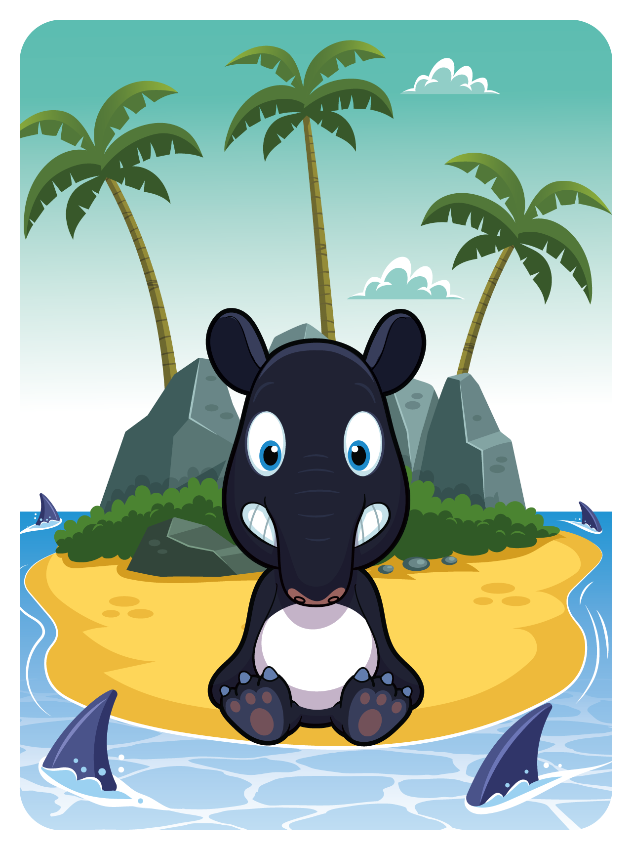 Gary Vaynerchuk - VeeFriends Series 2 - Tasteful Malayan Tapir #50862 - NFT # 50862