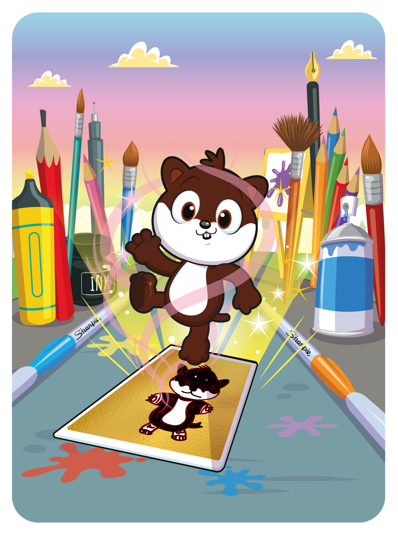 Gary Vaynerchuk - VeeFriends Series 2 - Hustling Hamster #5087 - NFT # 5087