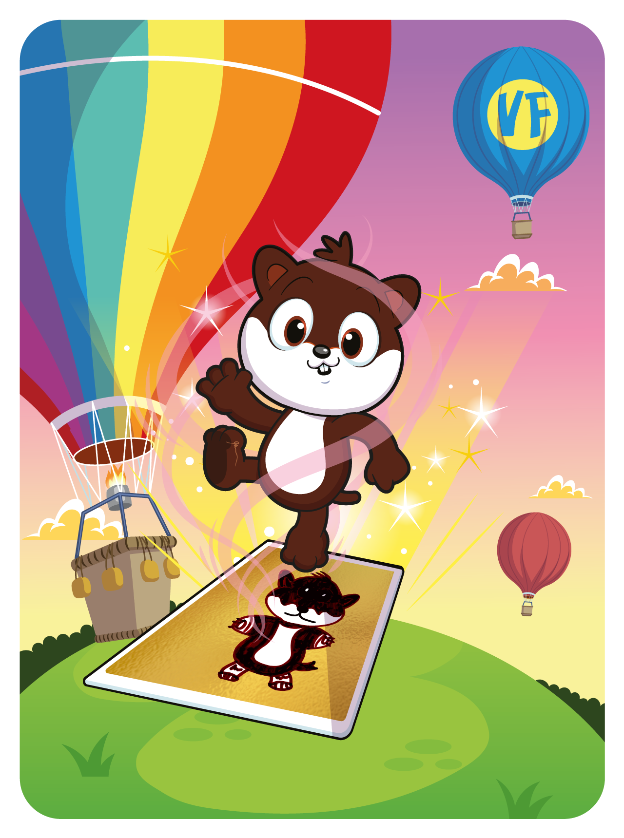 Gary Vaynerchuk - VeeFriends Series 2 - Hustling Hamster #5091 - NFT # 5091