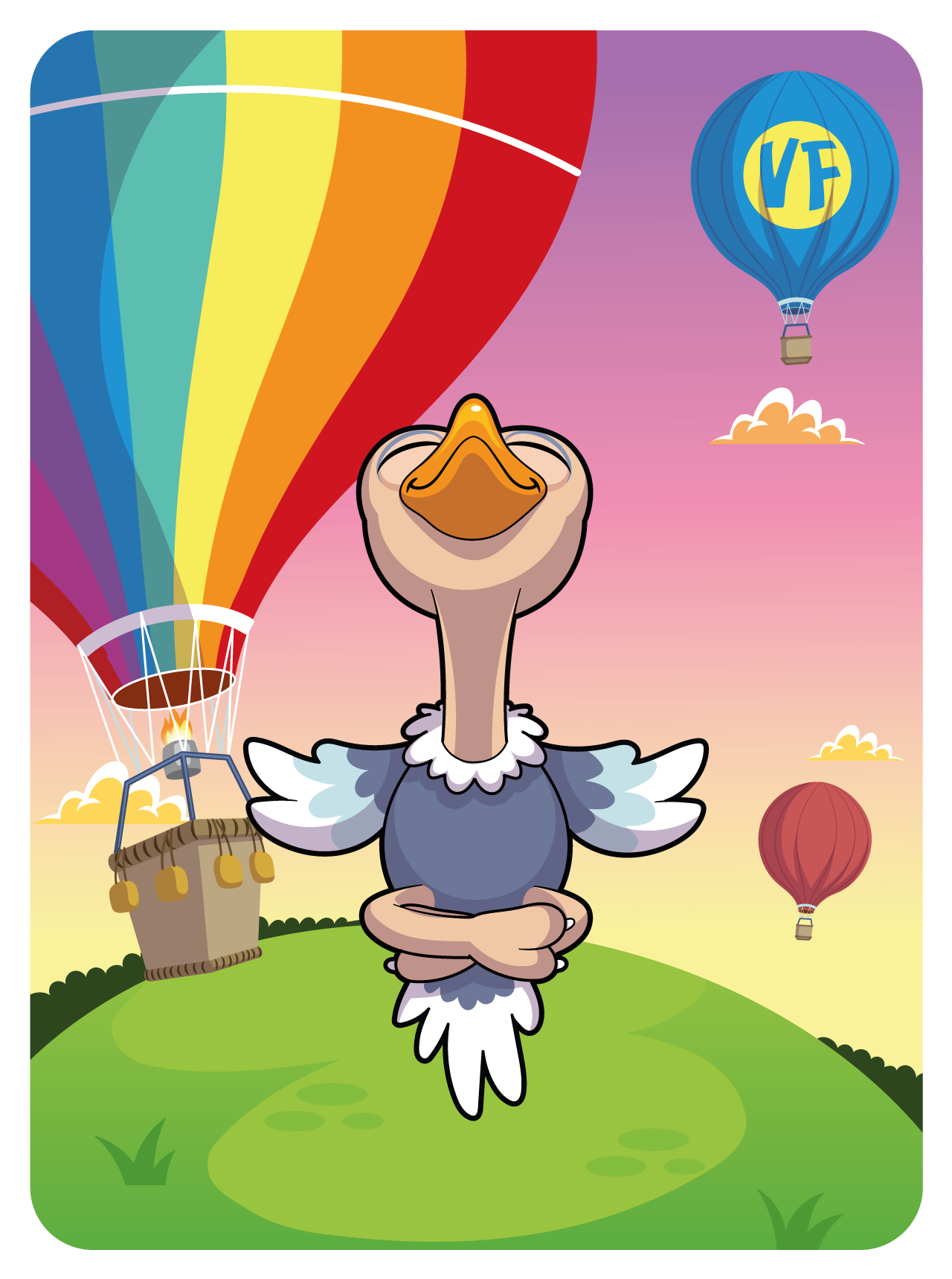 Gary Vaynerchuk - VeeFriends Series 2 - Organized Ostrich #50998 - NFT # 50998