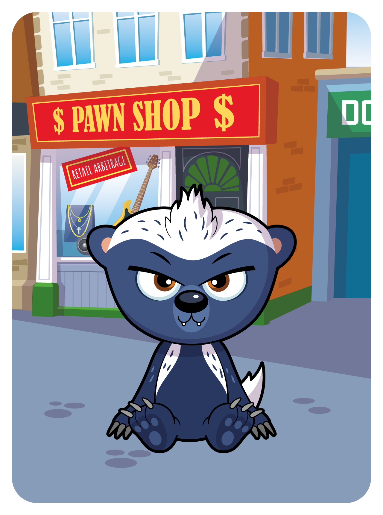 Gary Vaynerchuk - VeeFriends Series 2 - Headstrong Honey Badger #51146 - NFT # 51146