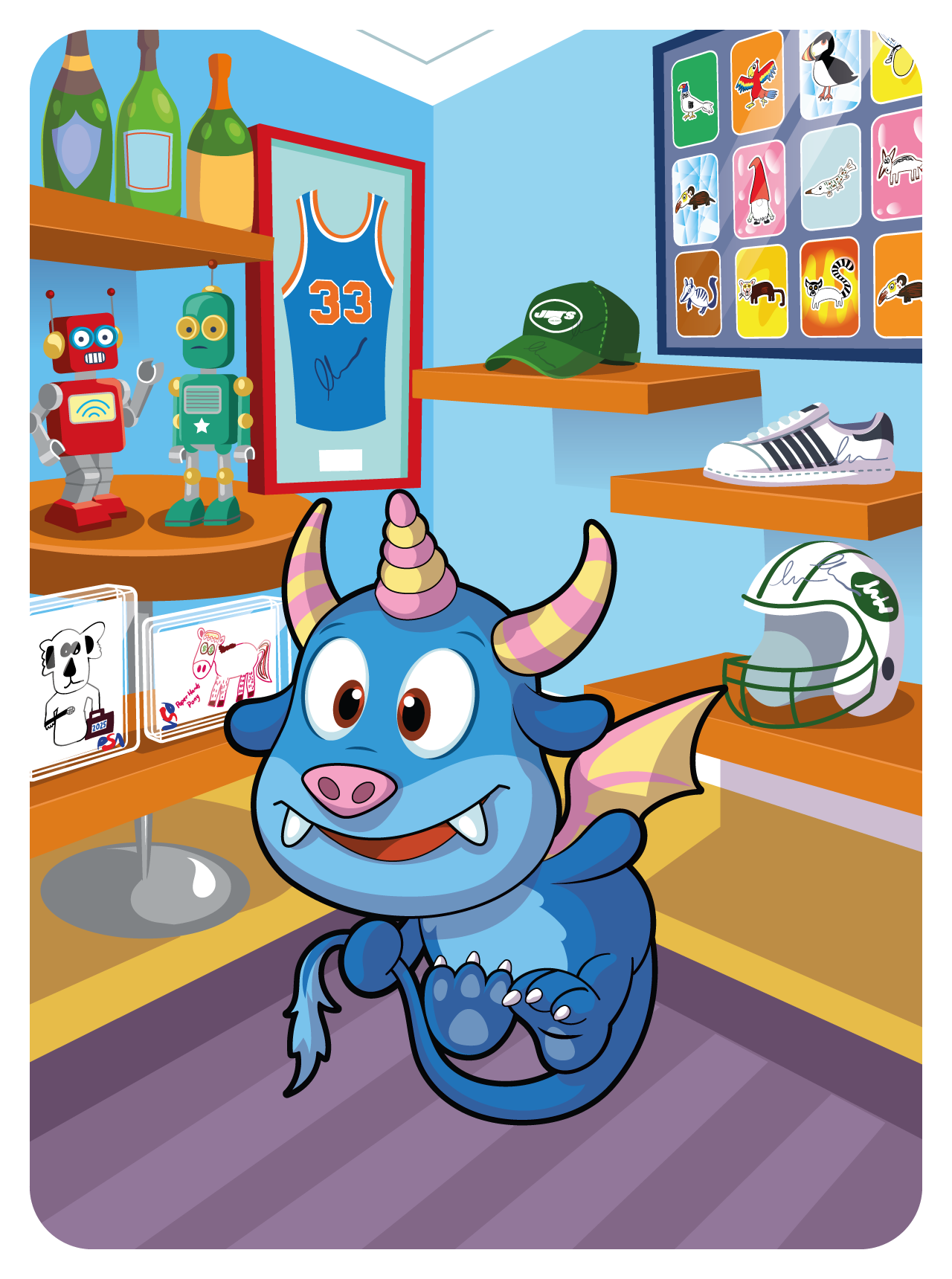 Gary Vaynerchuk - VeeFriends Series 2 - Thoughtful Three Horned Harpik #51281 - NFT # 51281