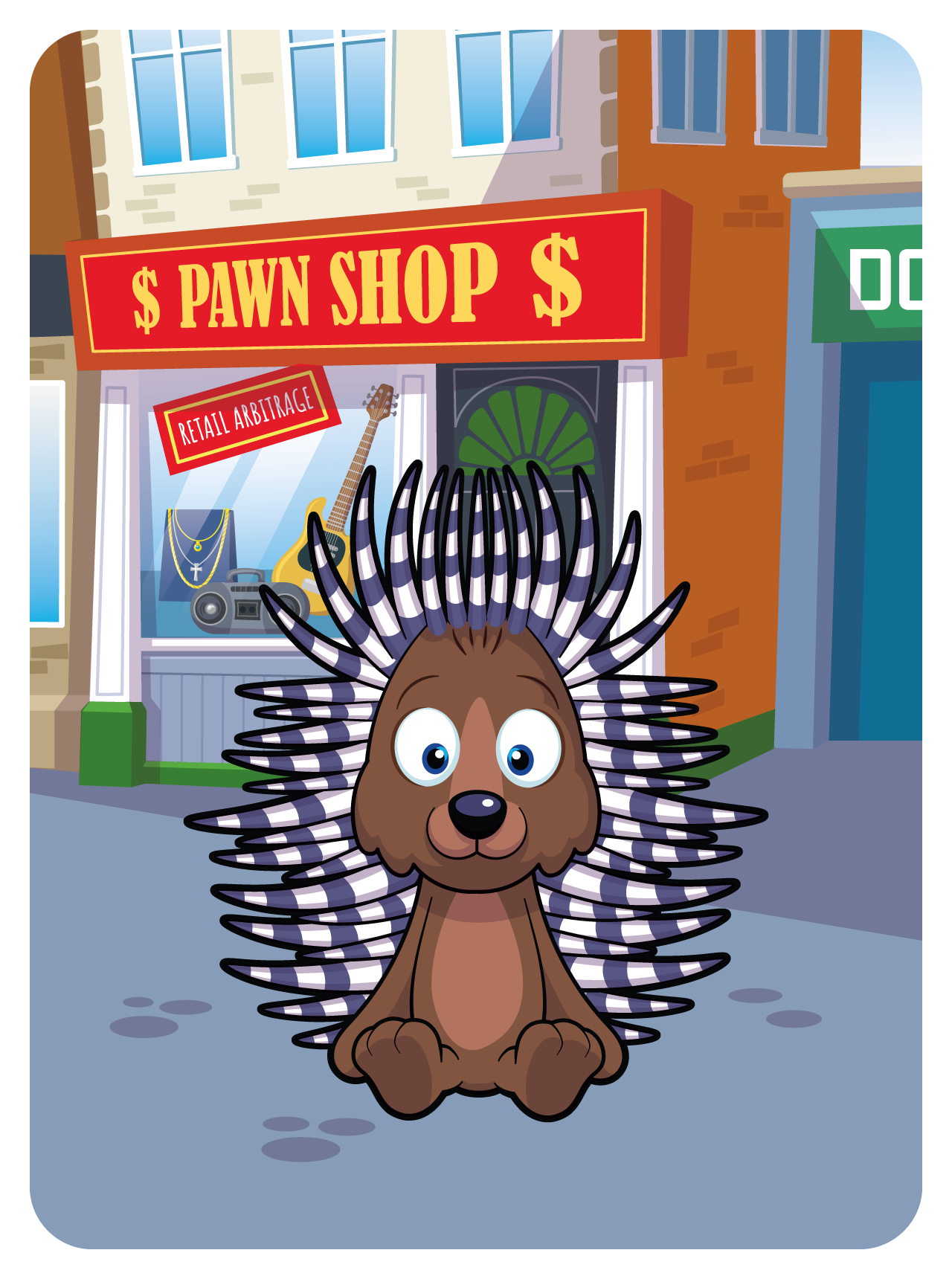 Gary Vaynerchuk - VeeFriends Series 2 - Positive Porcupine #51287 - NFT # 51287