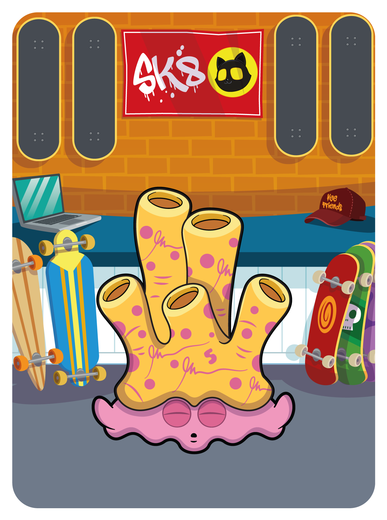 Gary Vaynerchuk - VeeFriends Series 2 - Like A Sponge #51382 - NFT # 51382