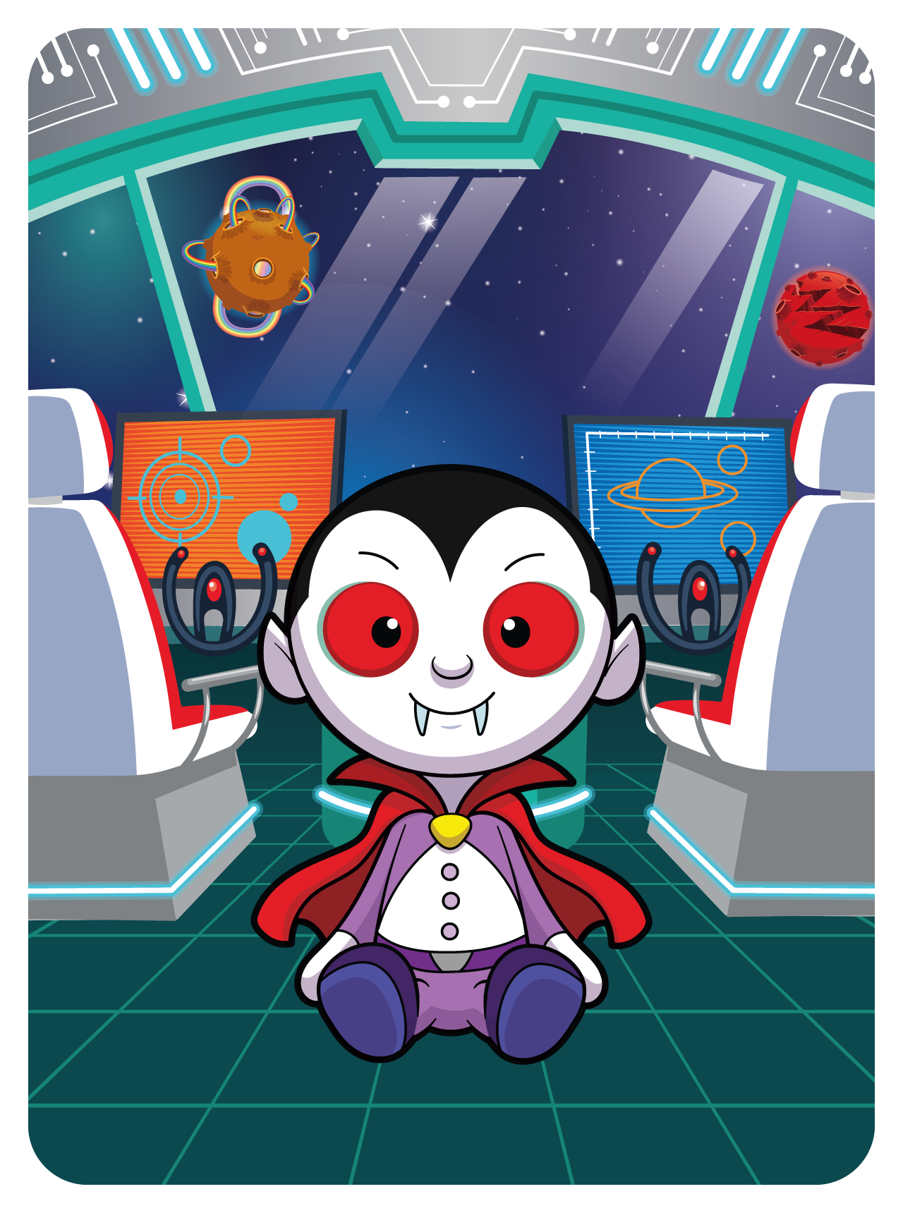 Gary Vaynerchuk - VeeFriends Series 2 - Vibe'n Vampire #51433 - NFT # 51433