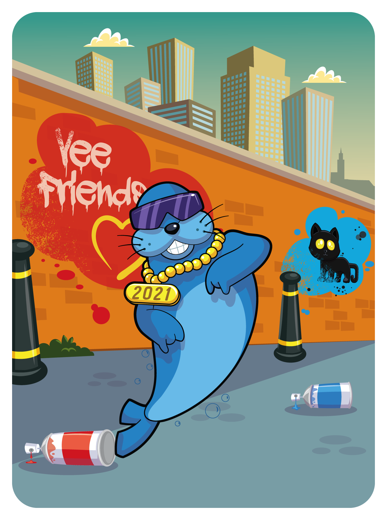 Gary Vaynerchuk - VeeFriends Series 2 - Swaggy Sea Lion #51449 - NFT # 51449