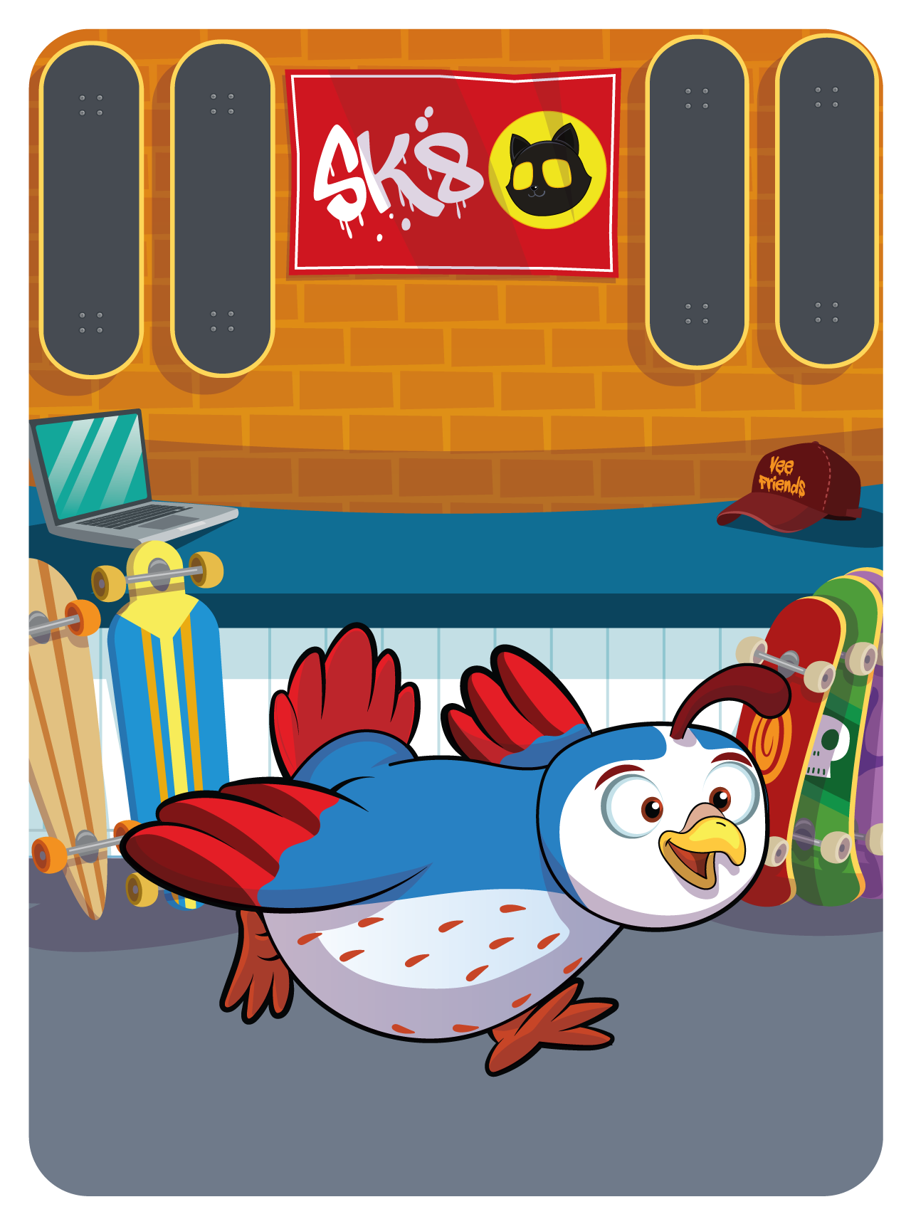 Gary Vaynerchuk - VeeFriends Series 2 - Quick Quail #51453 - NFT # 51453