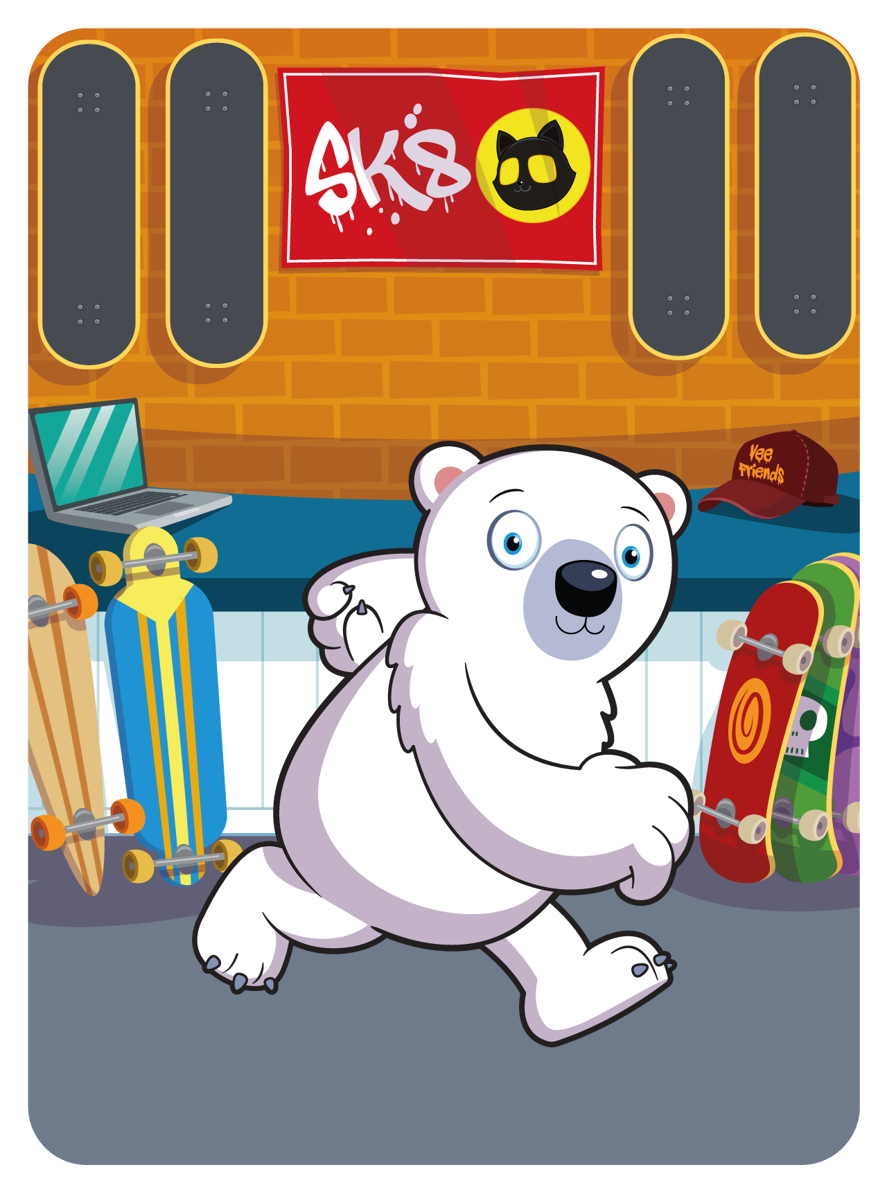 Gary Vaynerchuk - VeeFriends Series 2 - Prudent Polar Bear #51689 - NFT # 51689