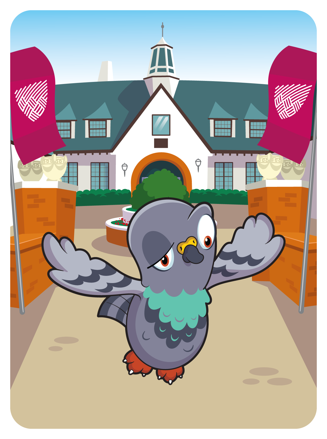 Gary Vaynerchuk - VeeFriends Series 2 - Perspective Pigeon #51738 - NFT # 51738