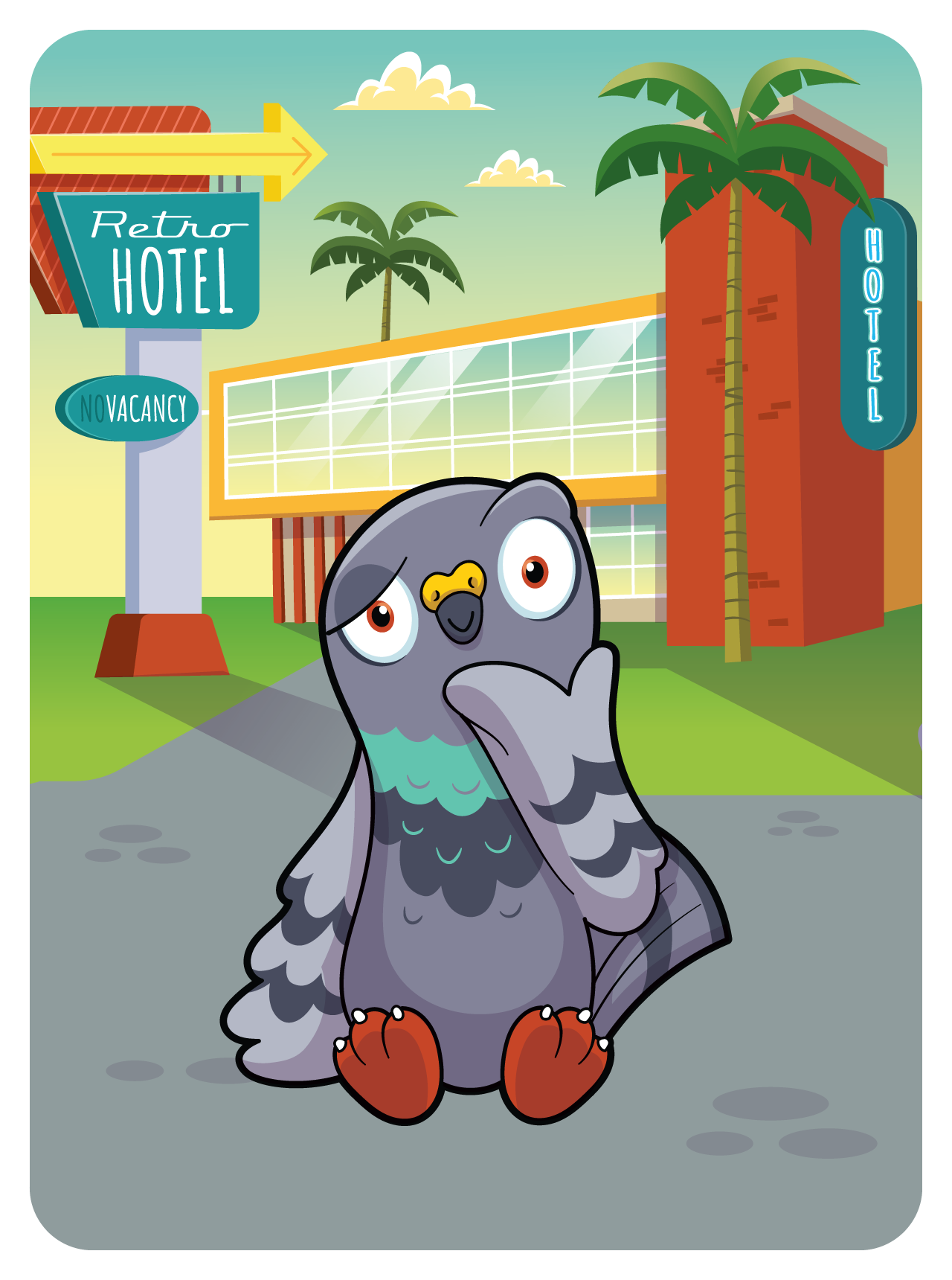 Gary Vaynerchuk - VeeFriends Series 2 - Perspective Pigeon #51779 - NFT # 51779