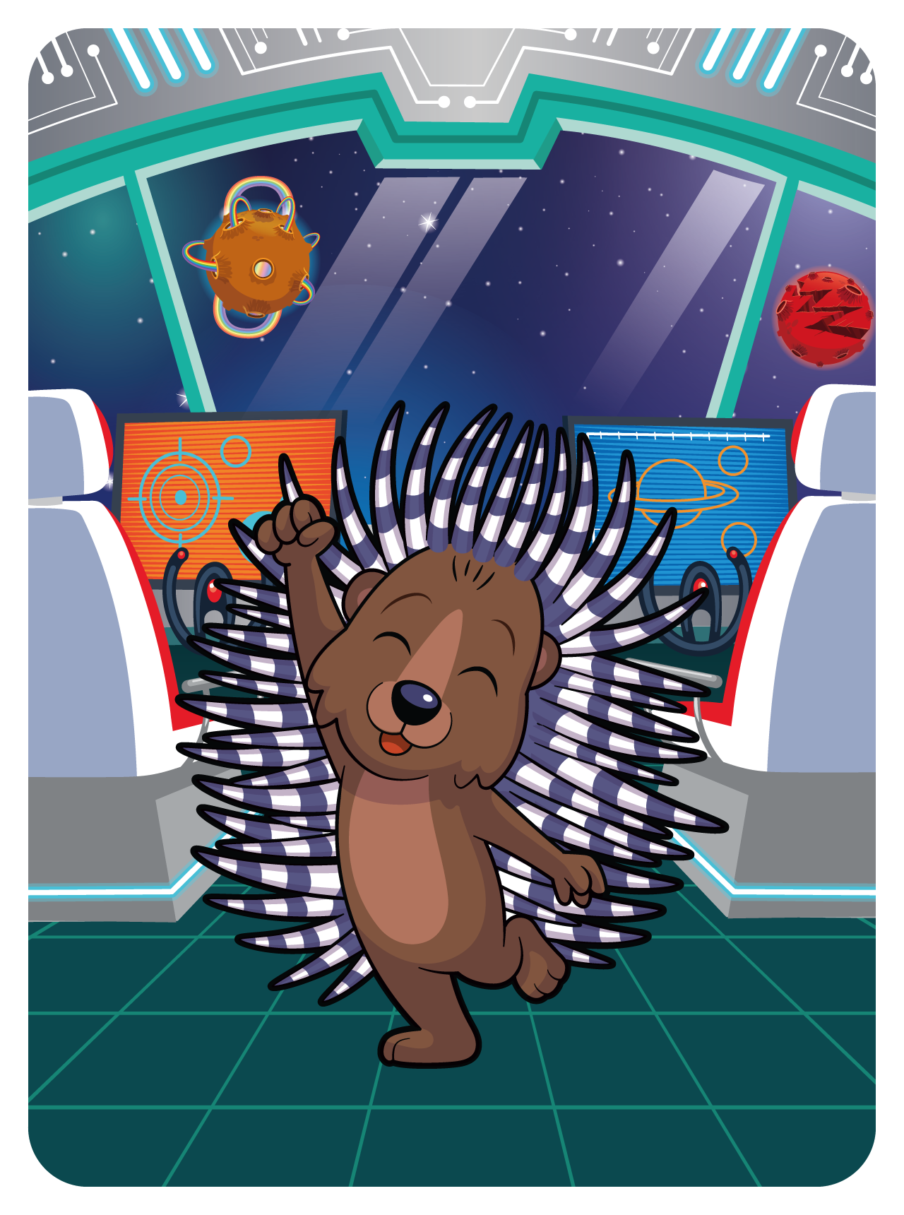 Gary Vaynerchuk - VeeFriends Series 2 - Positive Porcupine #51784 - NFT # 51784