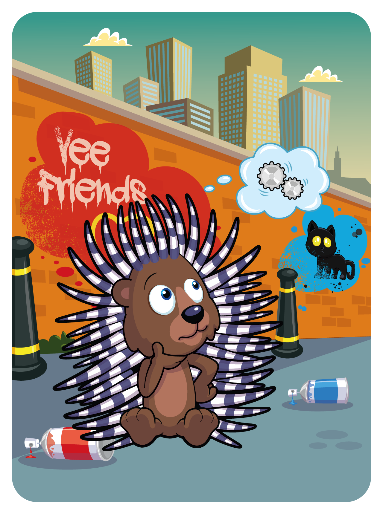 Gary Vaynerchuk - VeeFriends Series 2 - Positive Porcupine #51797 - NFT # 51797