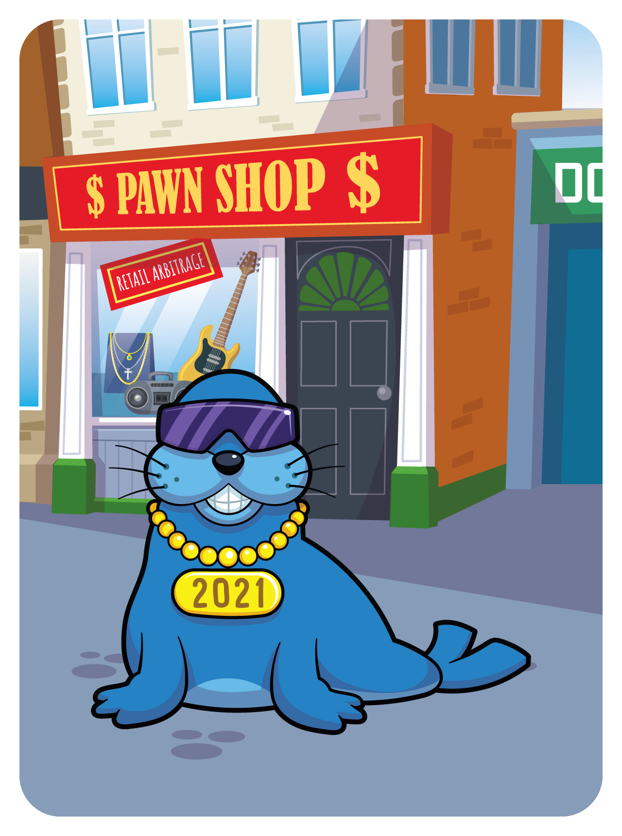 Gary Vaynerchuk - VeeFriends Series 2 - Swaggy Sea Lion #51893 - NFT # 51893